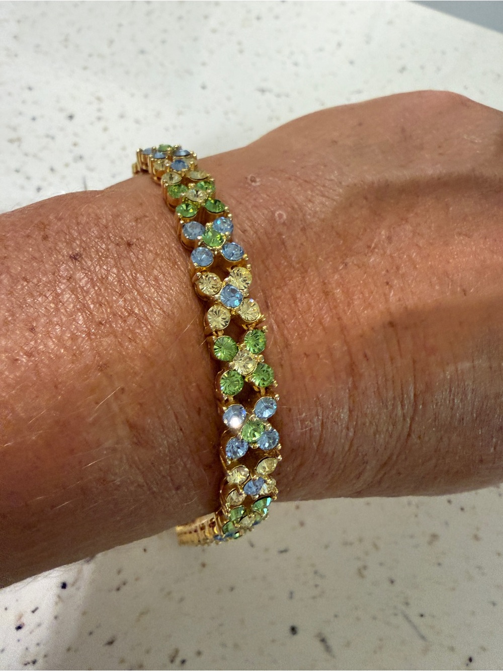 Vintage Signed Joan Rivers Tennis Bracelet